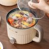 Electric cooking pot Student dormitory Small electric hot pot integrated pot Steamer Household cooking pot Office convenience
