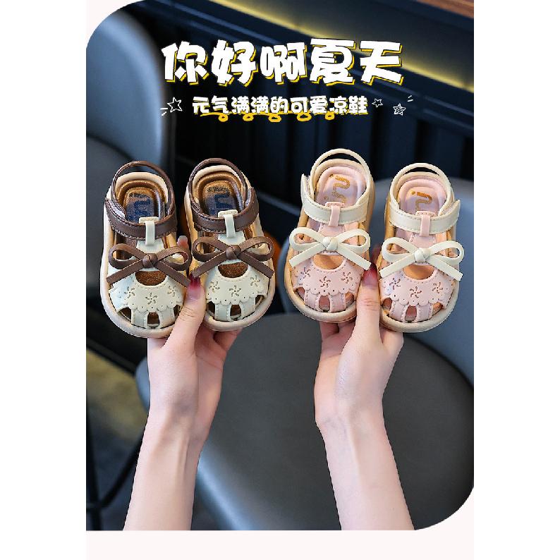 Children's Summer Slippers for Girls and Boys, Indoor Bathroom Non-Slip Soft Sole Cartoon Baby Sandals