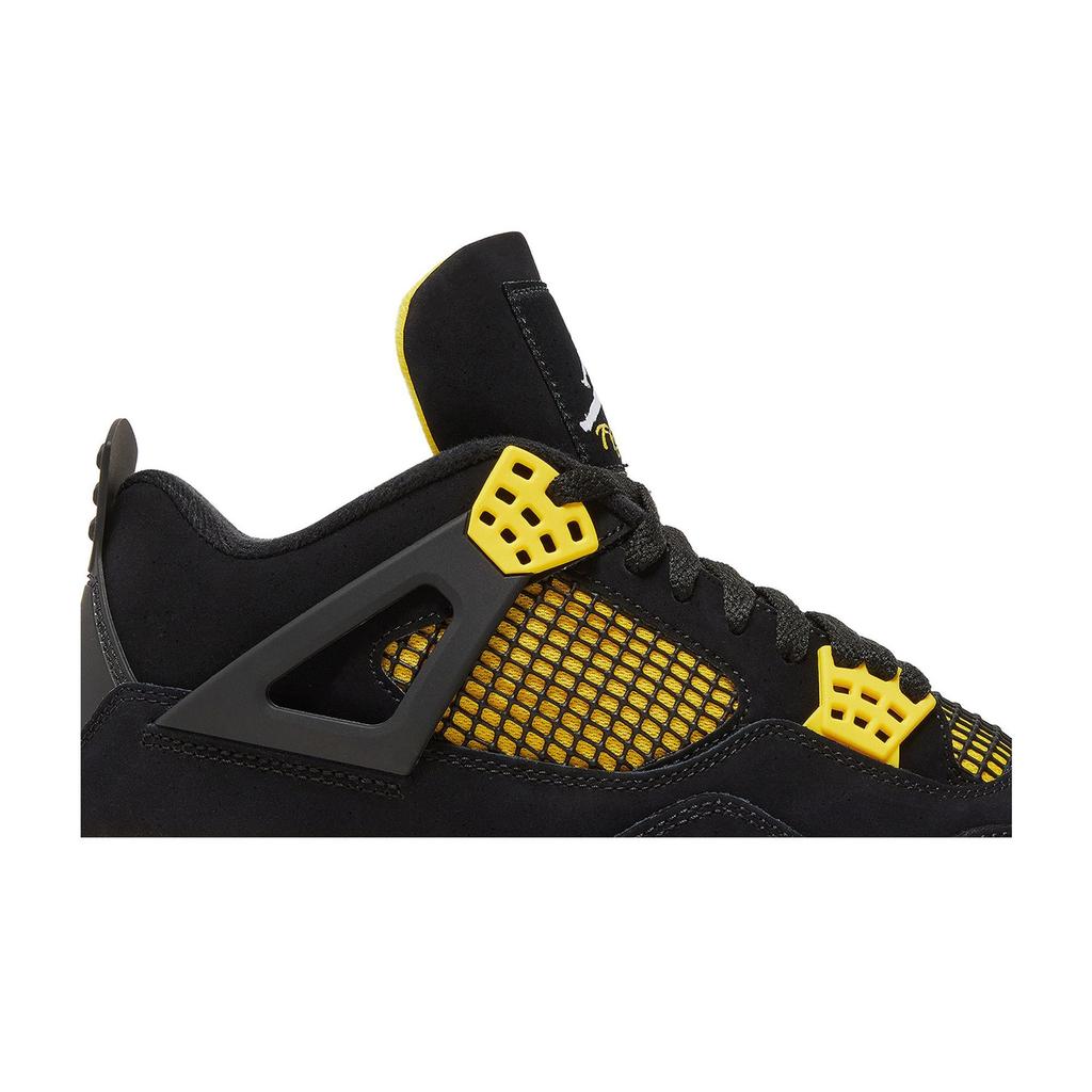 Air Jordan 4 Retro 'Thunder' 2023 (Unisex) Černá / Tour Yellow Vintage basketbalové boty DH6927 017