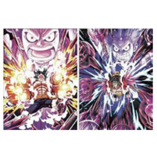 One Piece 3D Anime Farbverlauf Lentikular Stereoskopisches Gemälde