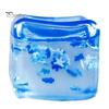 Calming Sensory Gadget Stress Balls Ice Cube with Snowflakes Inside, Squeeze Toy Fidget, Slow Rise Ball for Kids and Adults Anxiety Relief,