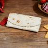 Burrito Geldbörse Kartenhalter Kunstleder Tortilla Tasche Lustige Taco Münzbörse Kartenorganizer Neuheit Geldbörse Geschenk für Tortilla Liebhaber