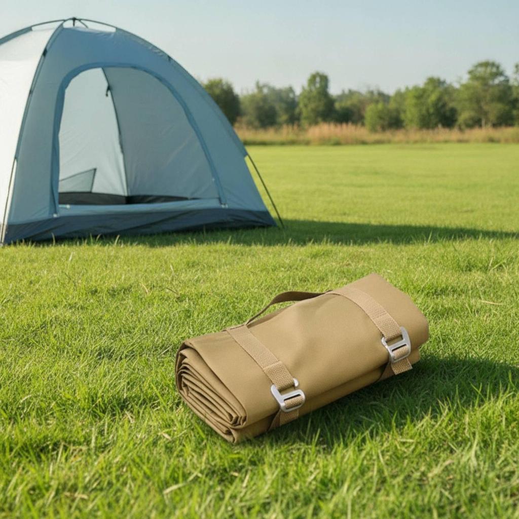 Portable Outdoor Waterproof Pad 600D Oxford PVC Park Picnic Blanket Foldable