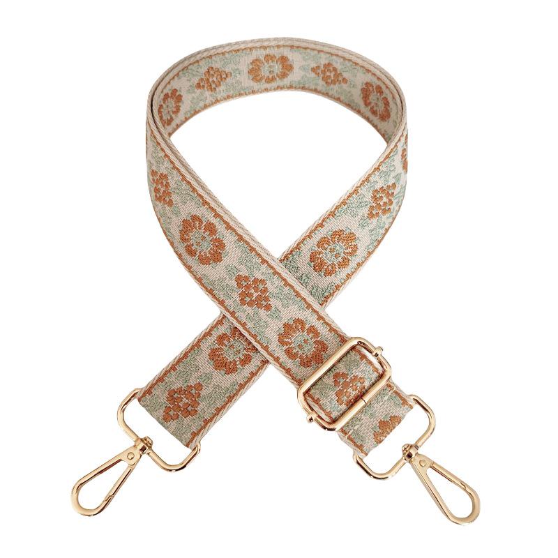 3,8 cm Justerbar Färgrik Jacquard Axelrem för Väskor