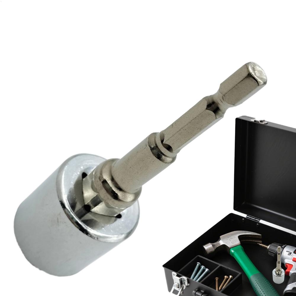 Jack Socket Adapter Rust-Resistant Socket Tool Portable Scissor Jack Adapter For Leveling Towing Trailer Garage Auto Repair