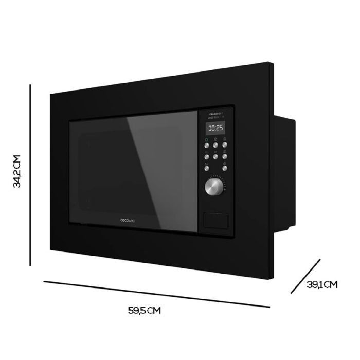 Cecotec Microwave GrandHeat 2000 Built-in Black