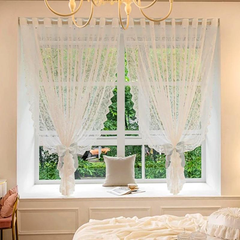 1pair Tie Backs Elegant Romantic Bow Window Curtains Straps Accessoires Tie Backs Romantic