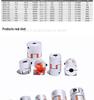 Stepper/Servo Motor High Torque Plum Blossom Coupling - Elastic Aluminum Alloy Connector