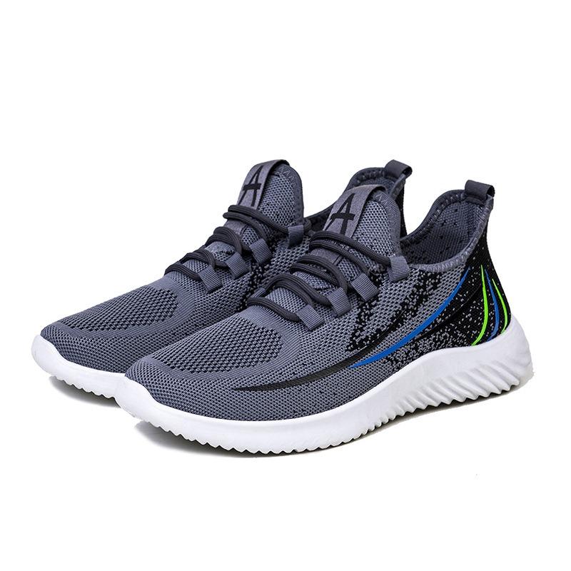 Spring new men's lightweight trendy and comfortable sports shoes men's shoes breathable soft-soled casual shoes men's sports shoes