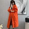 Lockerer Damen-Trenchcoat Herbst Kapuze Lässig Gerade Elegant Chic Taschen Reißverschluss