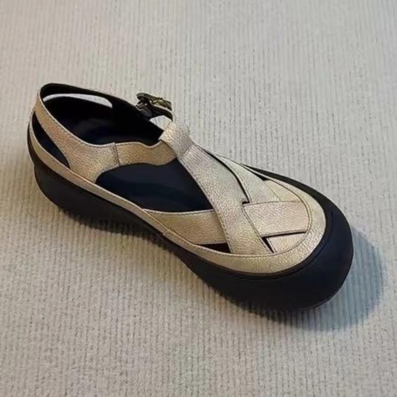 Fashion Platform Women's Sandals Flats Casual Sport Shoes Fashion Woman Saneakers 2025 Summer New Walking Dress Cozy Zapatillas De Mujer