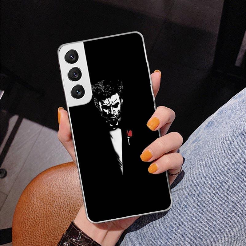 Man Suit Shirt Tie Phnoe Case for Samsung Galaxy S26 S25 Edge S23 S24 Ultra S22 Plus S21 S20 FE Unique Cover Soft Coque Galaxy S