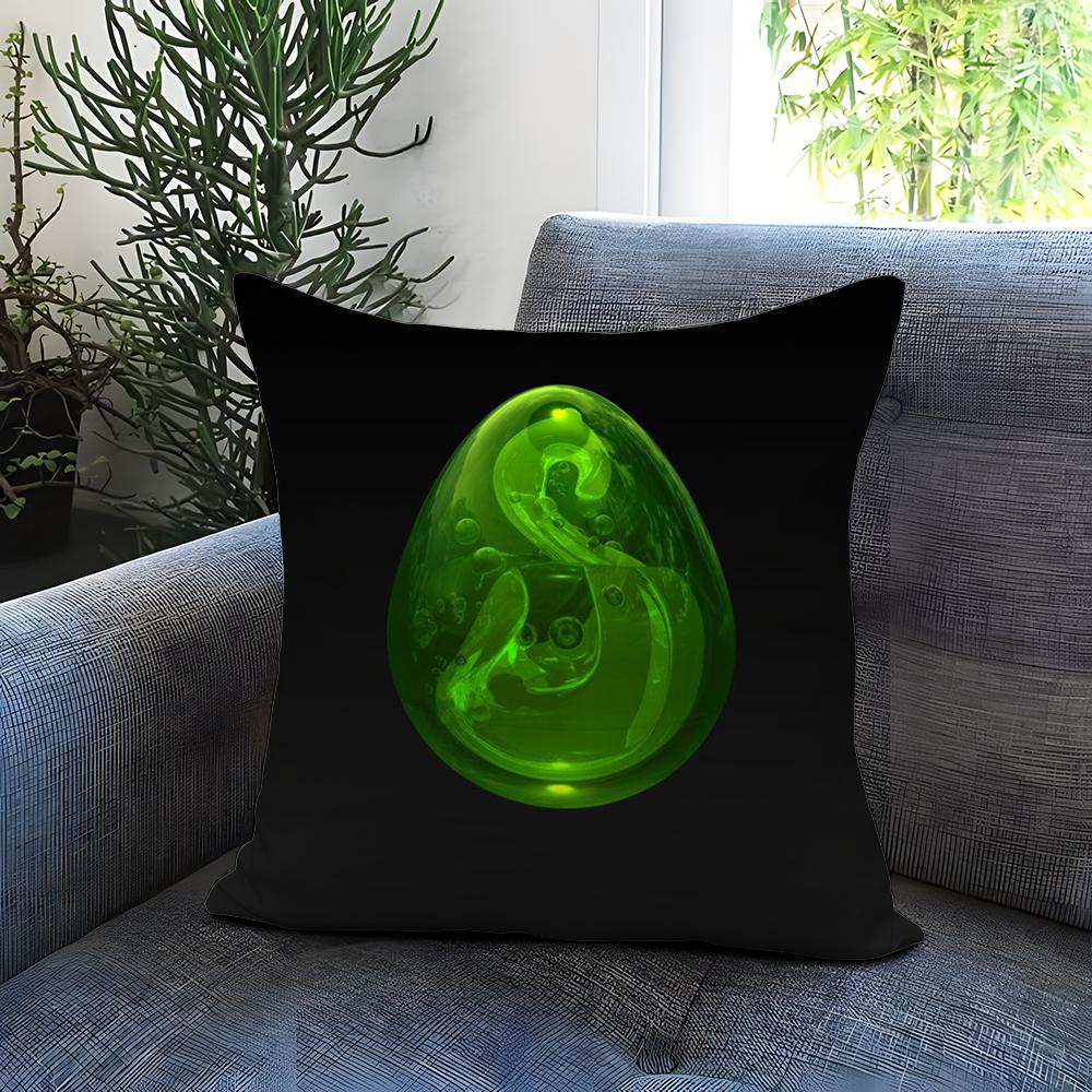 Game D-Dofus Cushion Cover Comfortable Reversible Pillow Cover Ideal for Car Sofa Bedroom & Beyond
