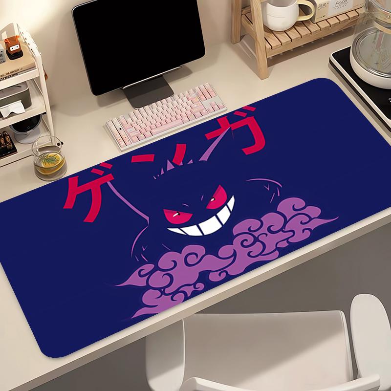 Anime Mouse Pad xcm Pokemon Gengar Carpe Large Gamer Computer Mausepad Varmilo Keyboard Gaming Accessories Extended Desk Mat