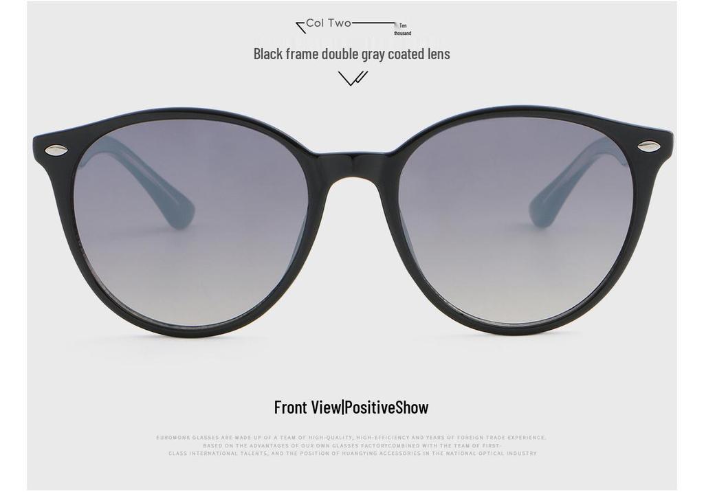6801 Retro Propionic Acid Cat Eye Sunglasses - Unisex Fashion Trend