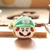 Marie Mario Charm Plush Toy Doll Bag Pendant Keychain Key Ring