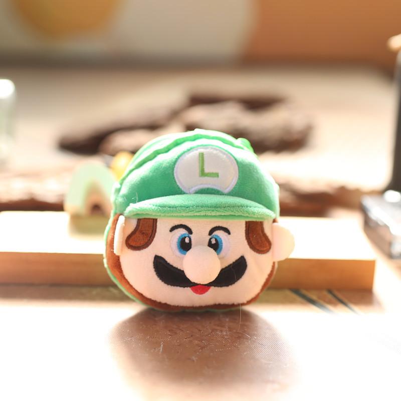 Marie Mario Charm Plush Toy Doll Bag Pendant Keychain Key Ring