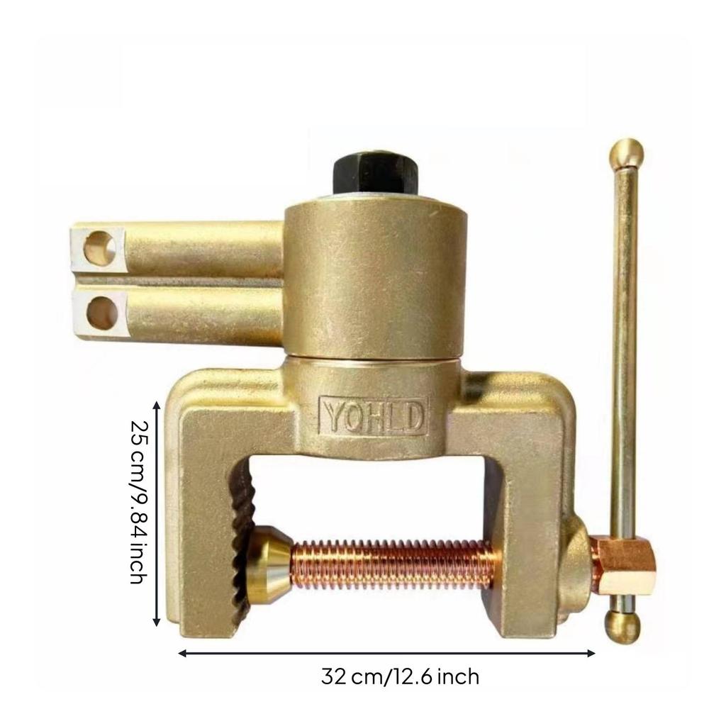 Fabrication Ground Clamp with Rotating Joint Stable Connector Wide Jaw