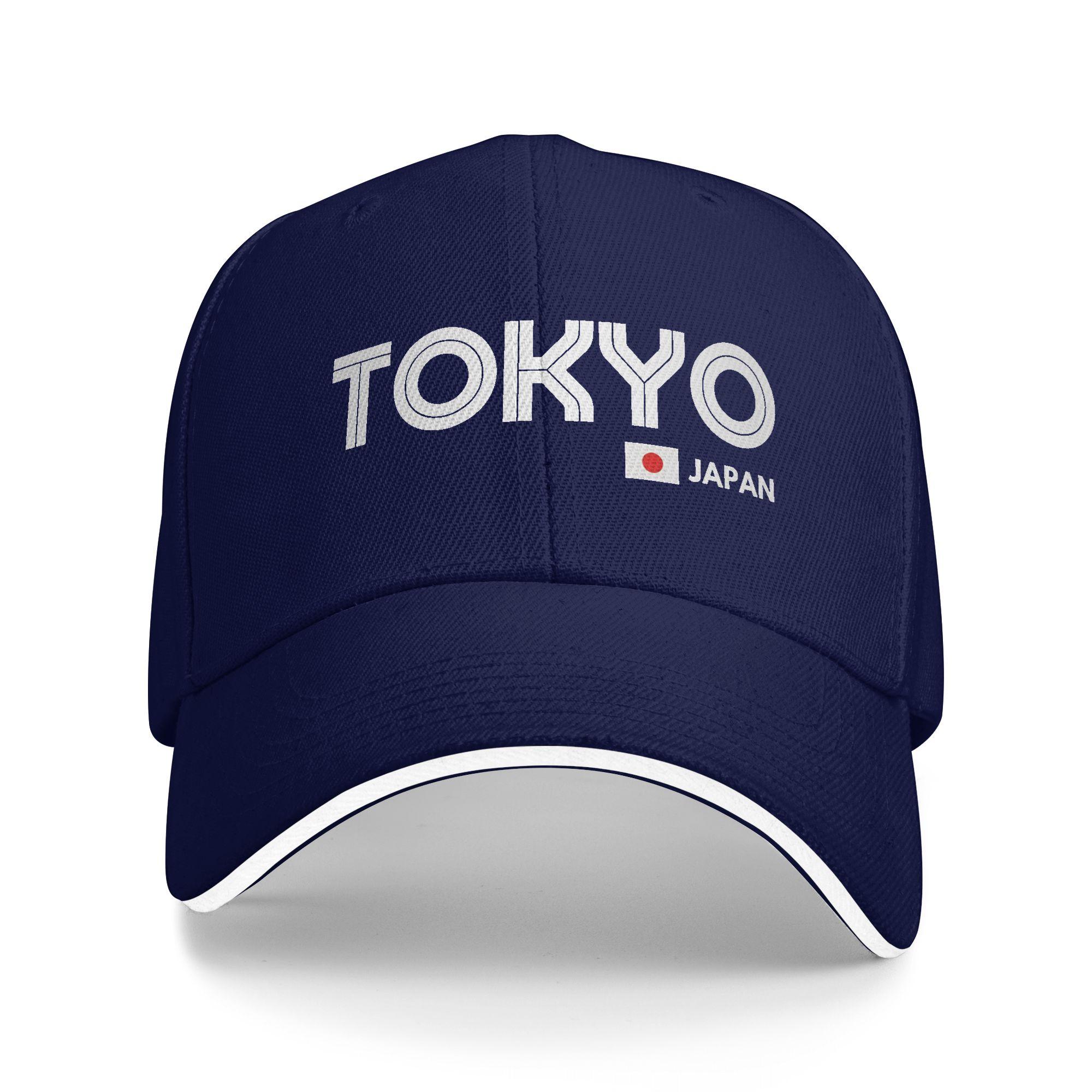 Tokyo Japan Baseball Cap  y2k Cute Trucker Hat Summer Women Men Hiking Fishing Snapback Cap One Size