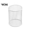 Nordic Style Pen Holder Metal Holder, Desk Organizer for Makeup Brushes, Open Frame Stand Anti-Rust Multifunctional Storage Basket Pencils Office
