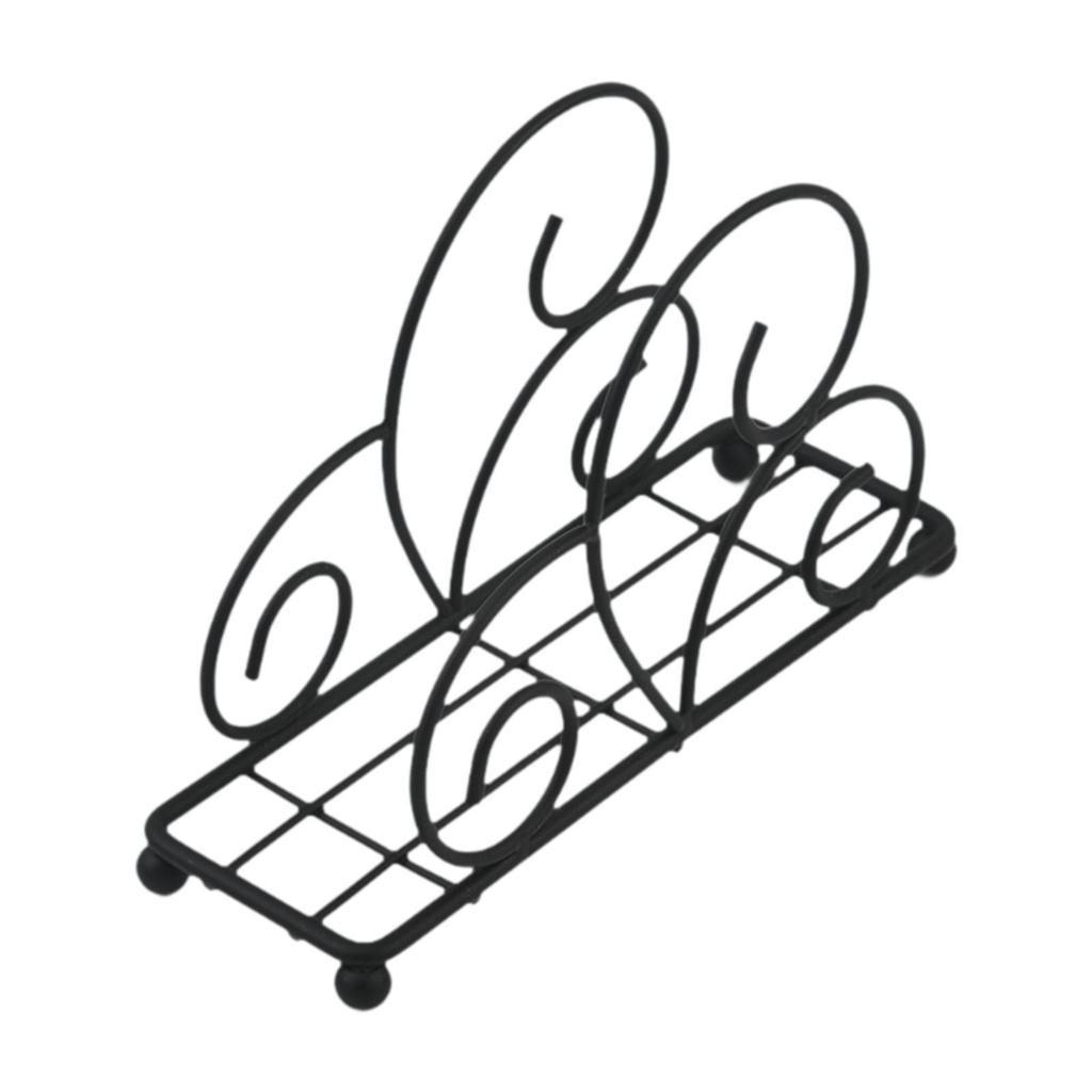 Stojící držák na ubrousky Stojan na ručníky Kovový Domácí dekor Pevný držák na papírové utěrky Dávkovač ubrousků pro jídelnu Restauraci