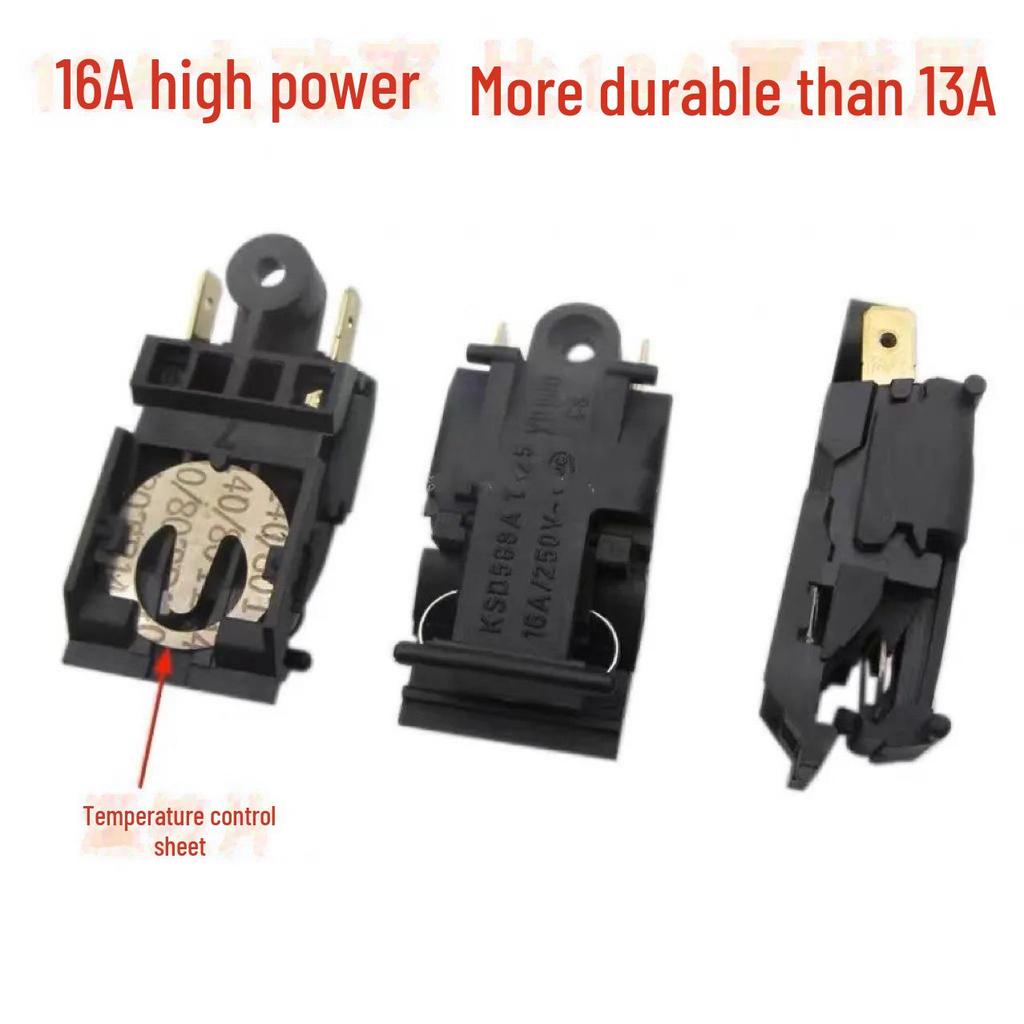 Universal 16A Temperature Control Electric Kettle Switch with Fast Steam and Safety Features