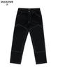 Deogdaibeu Stitch Carpenter Pants Black