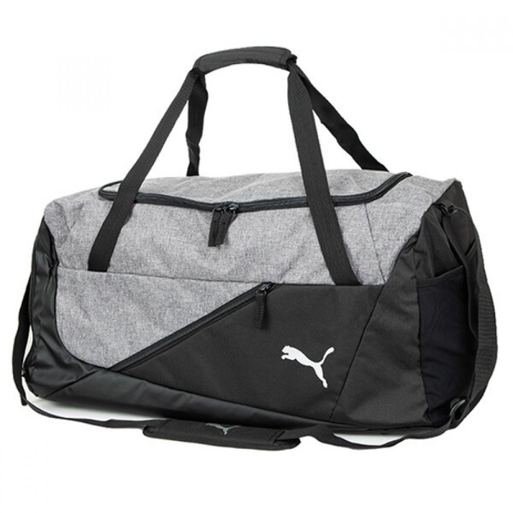 

Puma Спортивная сумка Team Final Team Back Medium 07894101 BLACK/MEDIUM GREY HEADER/FREE
