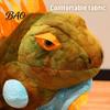 Skin Friendly Plush Toy Realistic Iguana Toy, 80cm Lifelike Lizard Stuffed Animal with Soft Funny Prank Gift for Kids Fur, Long Tail Decor,