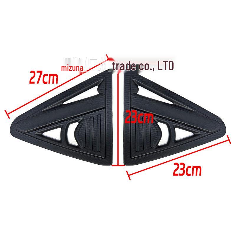 Subaru XV Crosstrek Modified Car Window Triangular Sunshade Grille Stickers
