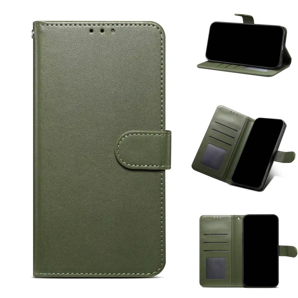 Business Skin Feel Wallet Flip Leather Phone Case for iPhone 17 Pro Max 16 Plus 15 14 13 12 Bag Pocket Kickstand Slim Fit Cover