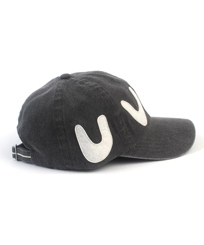 Yunibeosyeolkemiseuteuli Patch Pigment Washing Gray Ballcap