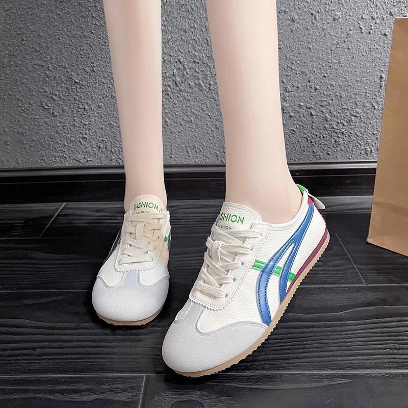 Yellow Dexun Shoes Women's Shoes 2025 New Popular Summer Super Fire Forrest Gump Shoes Versatile Flat-bottomed Casual Sports Shoes
