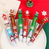 Christmas Pen Retractable Ballpoint Pen Christmas Party Favor Supplies for Kid Student Calss Reward