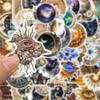 10/30/50pcs Goth Retro Greek Sun Moon Aesthetic Stickers Cool Cartoon Graffiti Decals Suitcase Helmet Phone Kid DIY Sticker Toy