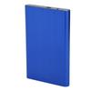 USB2.0 Aluminum Alloy Brushed Mobile Hard Disk Box with Shockproof for 2.5inch SATA HDD SSD Blue  (Not Inclube Hard