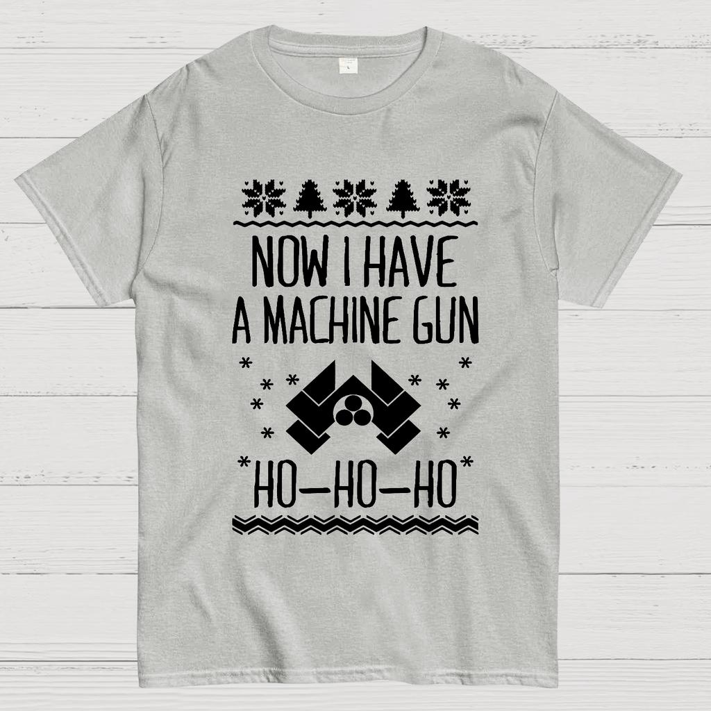 Now I Have a Machine Gun Ho-Ho-Ho Cotton Summer Casual Cool Loose T-Shirt