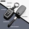 3 4 Buttons Carbon Style ABS Car Key Case Cover Fob for KIA Sportage Cerato Optima K2 K3 K4 K5 RIO Picanto Soul Sorento Sedona