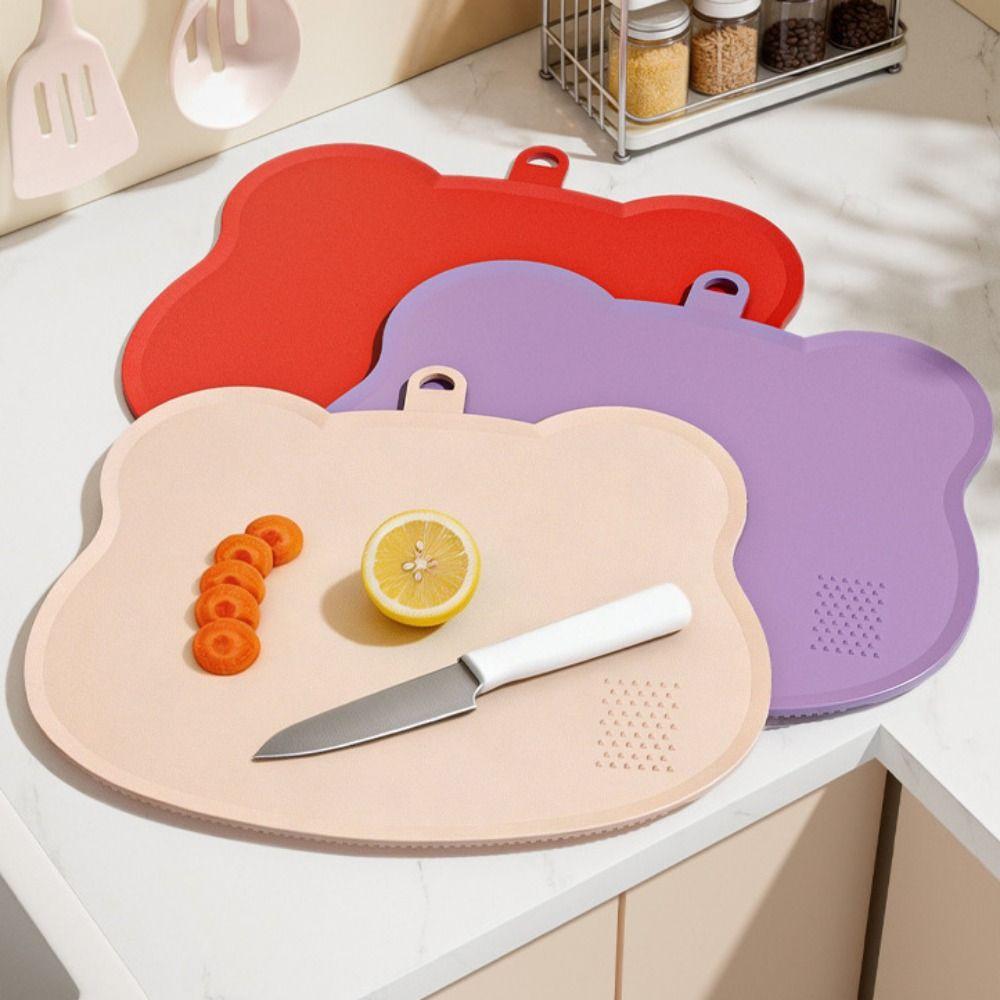 Anti-Bacterial Kitchen Chopping Block Anti-Mold Fruit Cutting Board TPU Cutting Board Kitchen Use