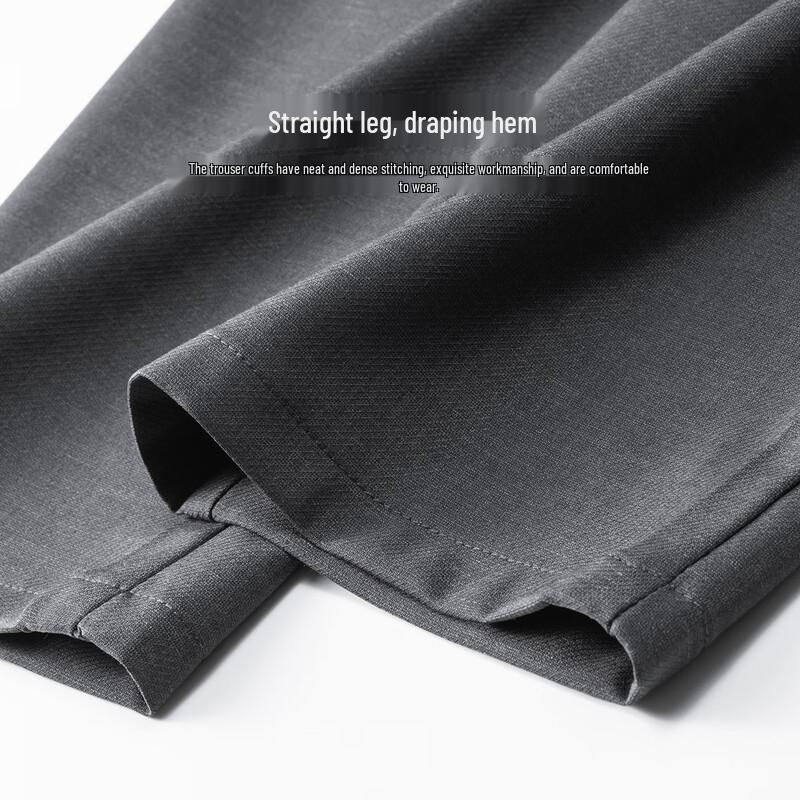 Shanshan Men's Summer Tencel Linen Breathable Casual Pants