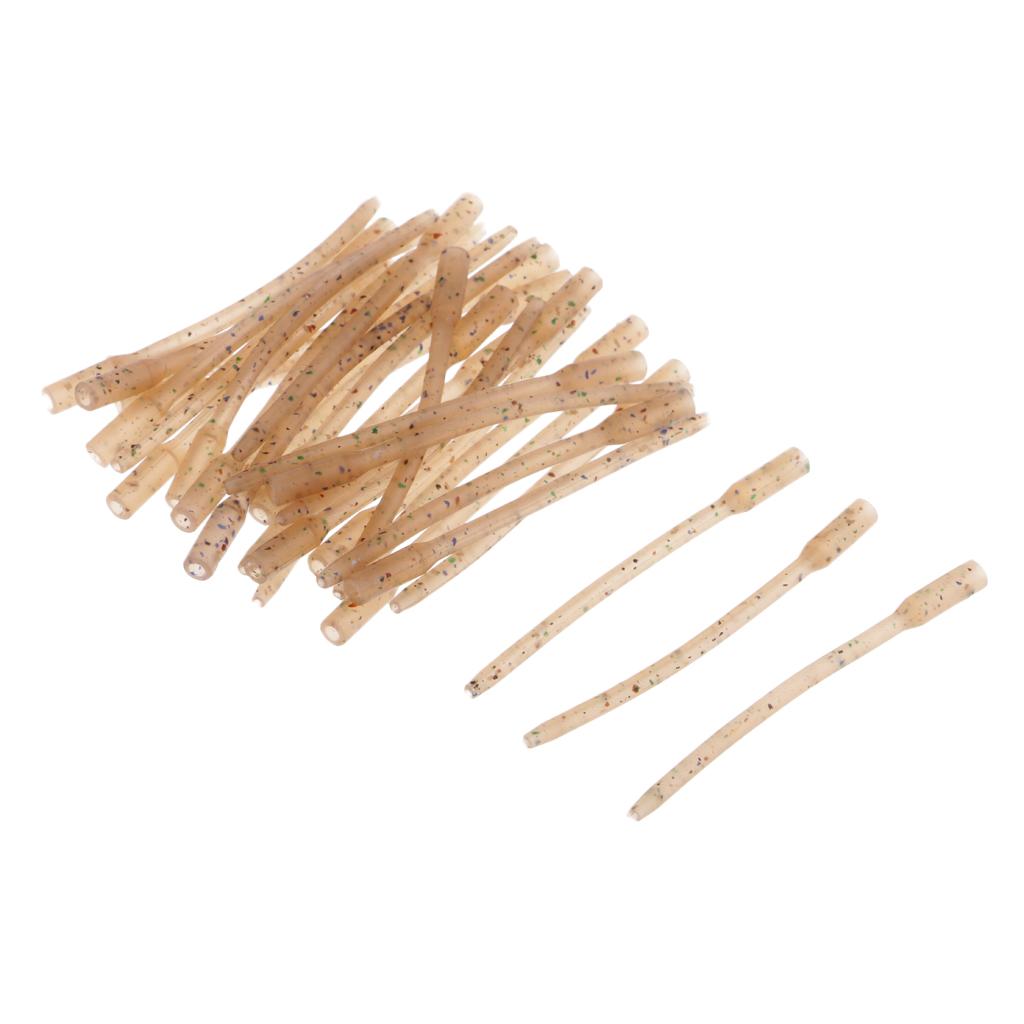 Karpfenfischen Anti-Ärmel Gummi-Haar-Rig Schnur-Schutz Endgeschirr-Werkzeuge für Karpfen-Rigs