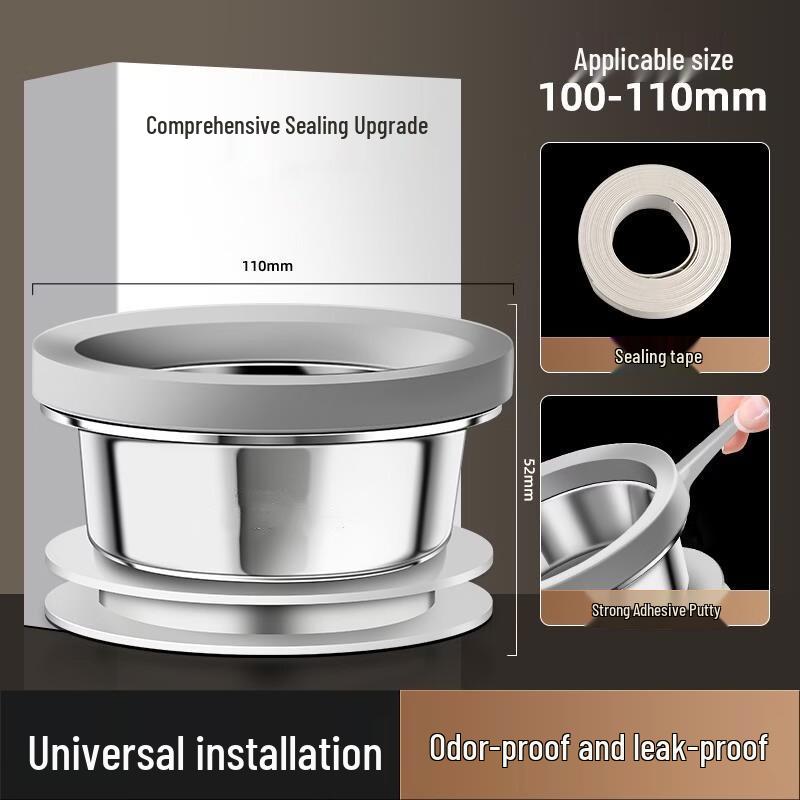 Stainless Steel Toilet Flange Seal Kit