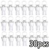 30pcs Car T10 Led Bulbs LED Light Cold White Silica Auto Interior Dome Reading Wedge Side Door Trunk Lamp License Plate Lamp 12V Bulbs 7