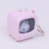 Mini TV Keychain Retro Design With Glowing Doll Feature For Keys Bags And Kids Gifts Bag Hanging Accessories