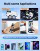 Eary Car Phone Holder Mount Dashboard 360°Rotatable Tablet Stand Universal Car Bracket for iPhone 15 Pro Max/14/13  Samsung S24
