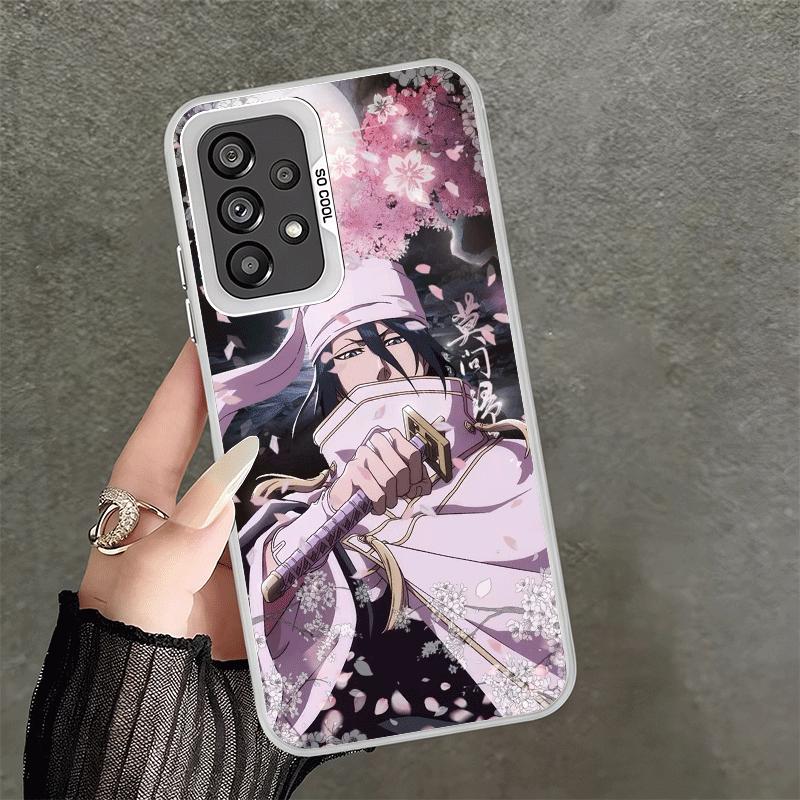 Bleach Kuchiki Byakuya Soft Phone Case for Samsung A17 A16 A15 A14 A13 A57 A56 A55 A54 A53 A37 A36 A35 A34 A33 A26 A25 A24 A23 A