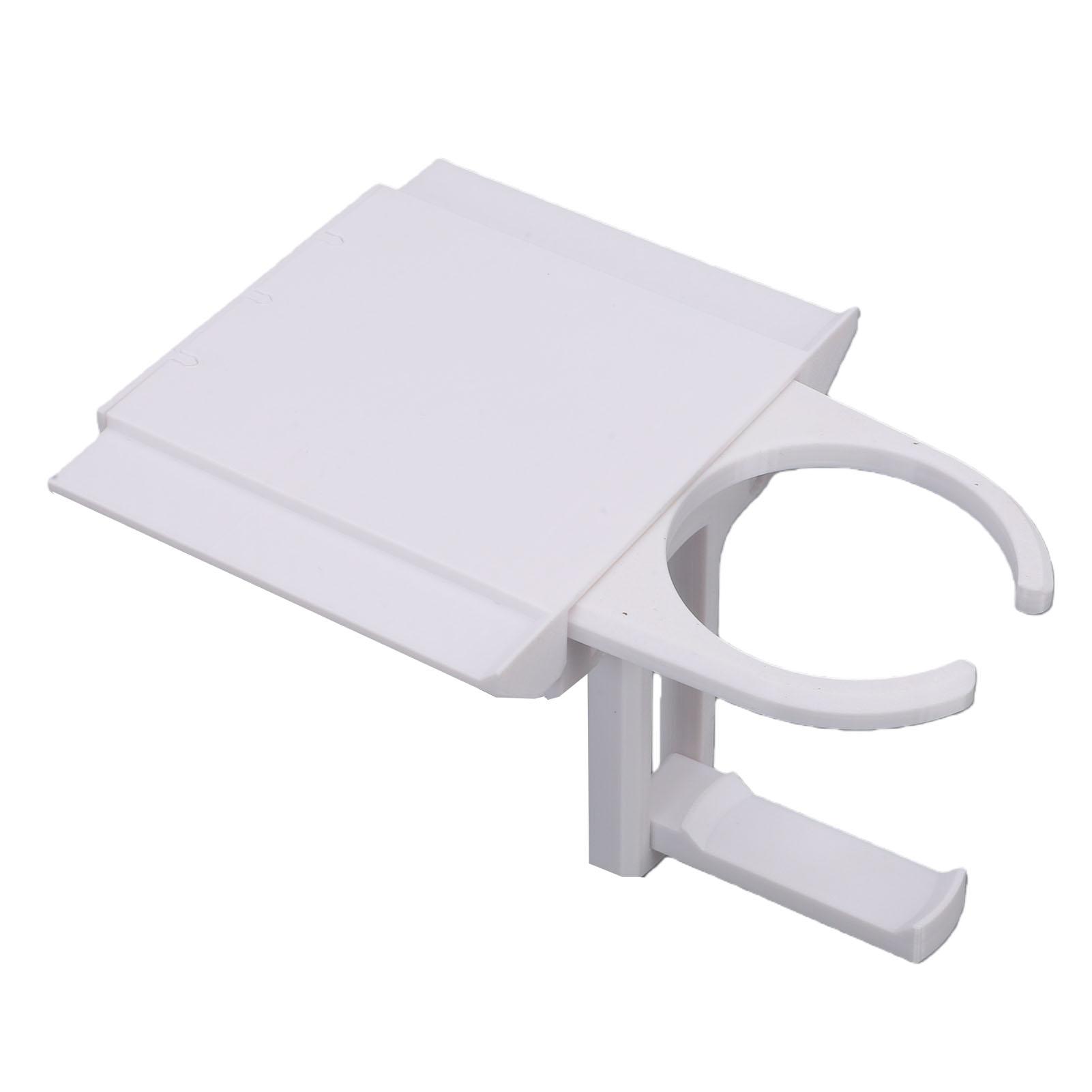 Foldable Desk Cup Holder ABS Plastic RV Desk Drink Holder For Motorhome Cars Boats Trucks
