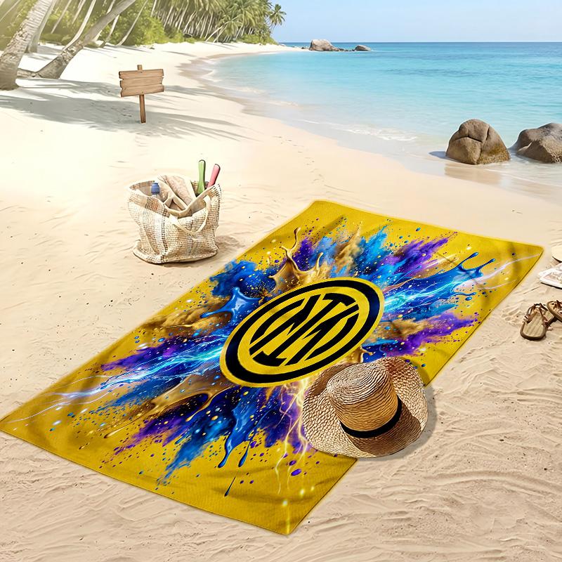 Borussia Dortmund Printed Beach Towel Quick Dry Soft TowelPortable Large Rectangular Beach Blanket for Travel Swimming Pool