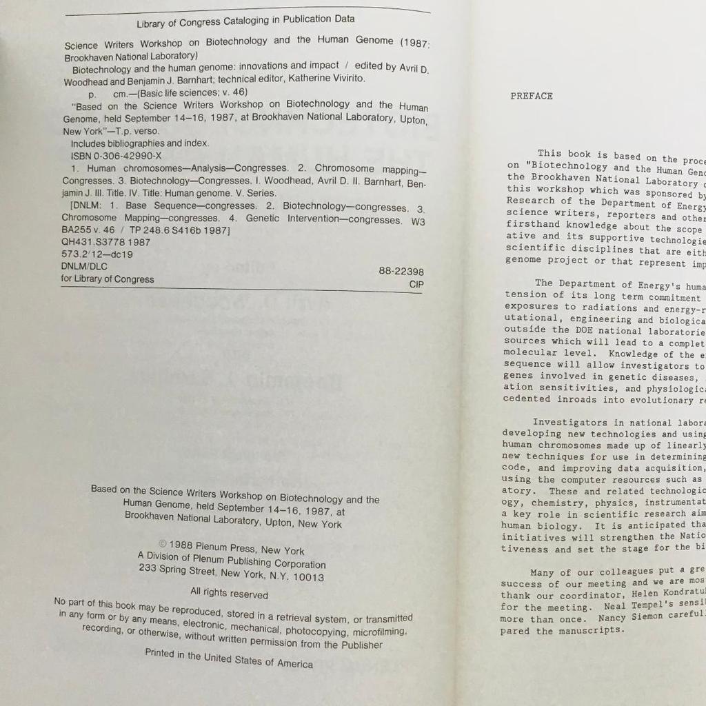 [USED] Biotechnology and the Human Genome