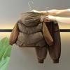 Boys' Winter Suits, Children's Western Style Plus Velvet Thickened Winter Clothes, Baby Waistcoat, Three-piece Trend